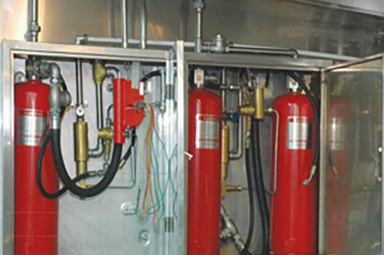 分享IG-541混合氣體滅火系統