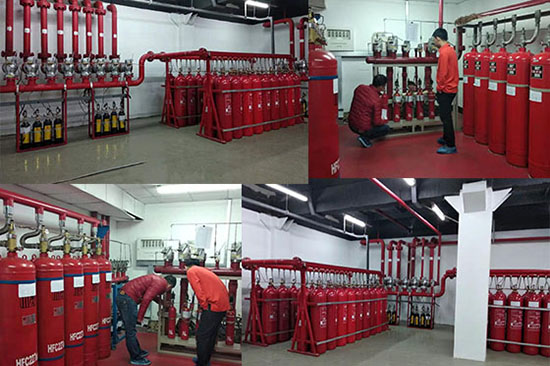 配電室氣體滅火系統(tǒng)的調(diào)試