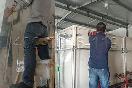 裝配消防水箱檢修