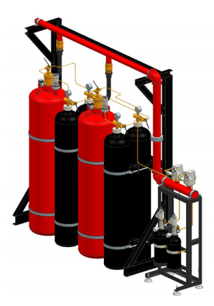 外貯壓式七氟丙烷滅火系統(tǒng)