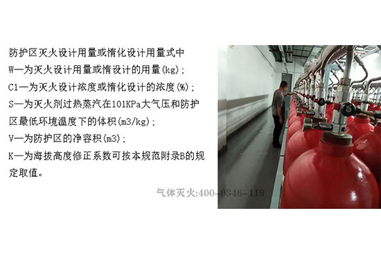 機房氣體滅火