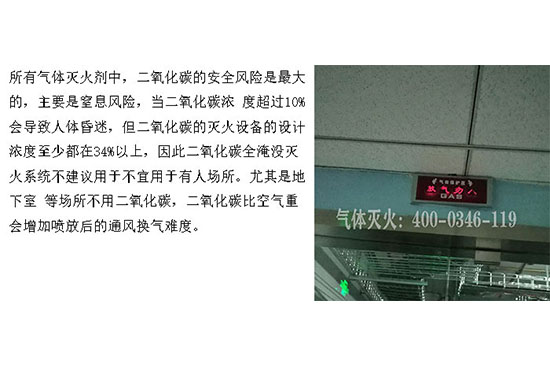 配電室氣體滅火