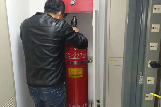 柜式七氟丙烷氣體滅火裝置的安裝