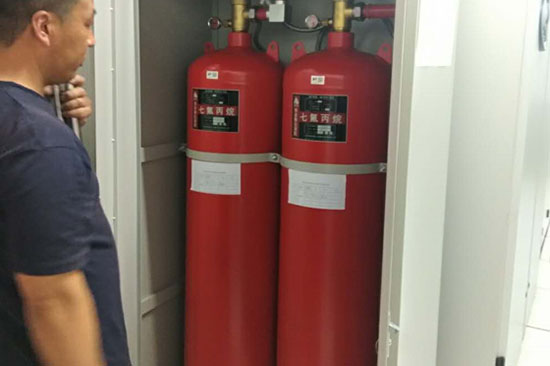 柜式七氟丙烷氣體滅火裝置安裝調(diào)試