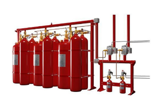 磐龍外貯壓式（備壓式）七氟丙烷滅火系統