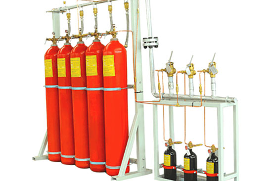 渝捷七氟丙烷滅火設備-有管網